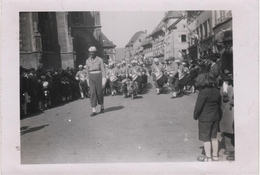 Photo Originale Militaria THANN 1945 Funérailles De Anatole Jacquot Maquis Résistance - War, Military