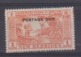 NOUVELLES HEBRIDES             N° YVERT  TAXE 45  NEUF SANS CHARNIERES  ( N 338 ) - Impuestos