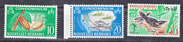 Nouvelles Hébrides 273 275 Série Courante Neuf ** TB Mnh Cote 19.5 - Ongebruikt