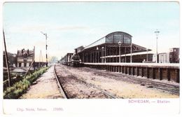 Schiedam - Station Met Stoomtrein - Zeer Oud - Schiedam