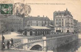 Rennes     35     Place De La Misssion Et Gare  Des Tramways Départementaux                (voir Scan) - Rennes