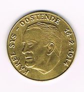 ) OOSTENDE  KAREL SYS 100 FRANK  1980 - Gemeentepenningen