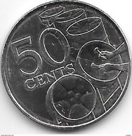 *trinidad & Tobago 50 Cents  2003 Km 33  Bu - Trinidad Y Tobago