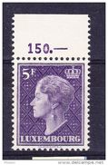 LUXEMBOURG Y&T 547 ** MNH. (4N135) - 1948-58 Charlotte Di Profilo Sinistro