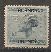 CONGO RUANDA URUNDI 75 1f75 MNH NSCH ** - Ungebraucht
