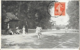 Les Sports - Le Tennis En Double Mixte Au Début Du Siècle (1910) - Tennis