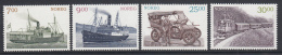 Norway 2008 Scott #1551-#1554 Set Of 4 Transportation Centenaries - Neufs