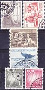 2017-0025 Greenland Lot Used O Mi 47, 48, 75, 115, 116, 123 - Used Stamps