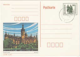 DDR Ganzsache 1990 - P 109-03 Schwerin - Postcards - Mint