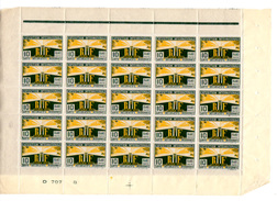 1924-25  Exposition Des Arts Décoratifs, 25 X  210 / 215**, Cote 1500 €, - Feuilles Complètes