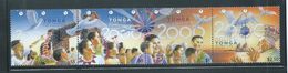 Tonga 1999 Millennium Strip Of 4 MNH - Tonga (1970-...)