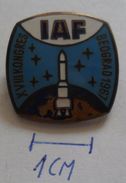 SPACE - IAF - International Astronautic Federation, Beograd, Year 1967  PINS BADGES Z3 - Espacio