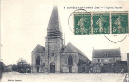 OISE - 60 - ESTREES SAINT DENIS - Eglise Façade - Estrees Saint Denis