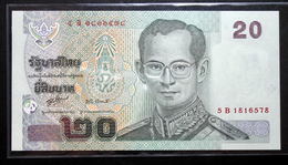 Thailand Banknote 20 Baht Series 15 P#109 SIGN#80 UNC - Thailand