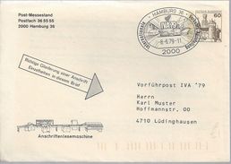 Germany (BRD)  1979  "IVA `79" Mi.917 - Private Covers - Used