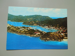 GUADELOUPE ANTILLES FRANCAISES SAINT BARTHELEMY GUSTAVIA VILLE ET PORT ET SES ABORDS - Saint Barthelemy