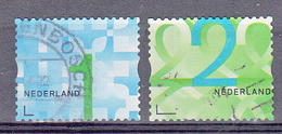 Nederland 2014 Nr 3138 + 3139, Mi Nr 3192 + 3193;  Zakenzegels Waarde 1 + 2 - Used Stamps