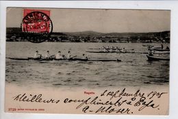 1 Cpa Carte Postale Ancienne -  Thème AVIRON / Zurich - Regatta - Aviron