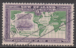 NEW ZEALAND       SCOTT NO. 237      USED     YEAR  1940 - Oblitérés