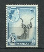 159 SWAZILAND 1961 - Yvert 90 - Antilope Coudou - Neuf ** (MNH) Sans Trace De Charniere - Swasiland (...-1967)