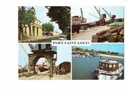 Cpm - 13 - PORT Saint-Louis-du-Rhône - Souvenir - 1973 - Bateau Grue Bois Tracteur DS CITROEN - Saint-Louis-du-Rhône