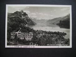 Weesen Am Wallensee.Bellevue Hotel Speer 1932 - Weesen