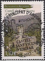 2017 Andorra FR  Used Europe Cept Castles - 2017