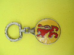 Porte-clé Métallique/Alimentaire/Brasserie BEAUFORT Du Cameroun / Lyon  AUGIS /Années 1960-1970               POC243 - Porte-clefs