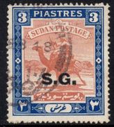 Sudan - 1946 Official 3p (o) # SG O39b - Sudan (...-1951)