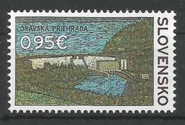 SK 2017-07 ORAVSKA HIDROCENTRALA, SLOVAKIA, 1 X 1v, MNH - Neufs