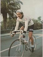BERNARD  THEVENET - Equipe Cycles PEUGEOT MICHELIN - Publicité Jean BONNAMY Cycles à Rennes ( Carte Format 10,5 X 15 ). - Cyclisme