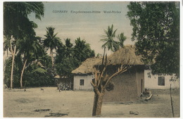 Conakry Eingeborenen Hutte West Africa - Guinée Française