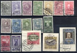 AUSTRIA 1910 80th Birthday Set Complete Used. - Usados