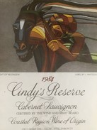 4564 -  Cindy's Réserve 1984 Cabernet Sauvignon Afrique Du Sud Flight Of Ndongeni Artiste L.Matsoso - Kunst