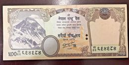 C) NEPAL BANK NOTE 500 RUPEES (2009) UNC - Nepal