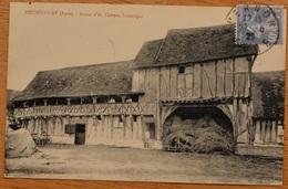 HEUBECOURT RESTES D'UN CHATEAU HISTORIQUE FERME - Hébécourt