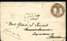 U350 Columbus UPSS #1174  Cover Used Denver OH To France RETURNED 1895 - ...-1900