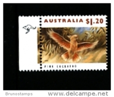 AUSTRALIA -  2000  $ 1.20  PINE COCKATOO  1 KANGAROO  REPRINT  MINT NH - Essais & Réimpressions