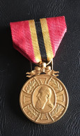 Medaille Commémorative Regne Du Roi Leopold II - 1er Type - Belgique - Belgio