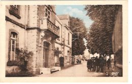 CPA Lesneven Place Du Château Et La Mairie  29 Finistère - Lesneven