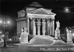 06935 "TORINO - NOTTURNO - GRAN MADRE DI DIO" CART. ILL. ORIG. NON SPED. - Churches