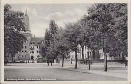 D-06406 Bernburg - Saale - Blick Auf Die SV-Kuranstalt (50er Jahre) - Stamp - Bernburg (Saale)