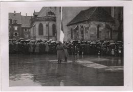 Photo Originale THANN Funérailles 1945 Militaria - War, Military