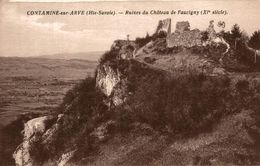 CONTAMINE SUR ARVE RUINES DU CHATEAU DE FAUCIGNY - Contamine-sur-Arve