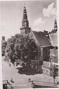 Cpa,pays-bas,noord-holland,AMSTERDAM,oude   Kerk,old Church,vieille église,alte Kirche,cycliste,rare - Amsterdam