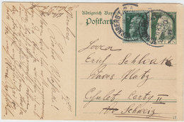 BAYERN COVER POSTAL CARD 1911 - Andere & Zonder Classificatie