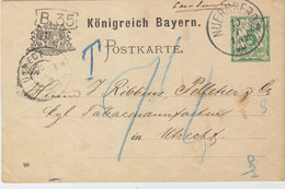 BAYERN COVER POSTAL CARD - Other & Unclassified