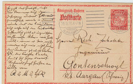 BAYERN COVER POSTAL CARD 1916 - Andere & Zonder Classificatie