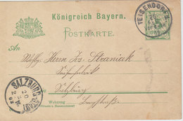 BAYERN COVER POSTAL CARD 1902 - Other & Unclassified