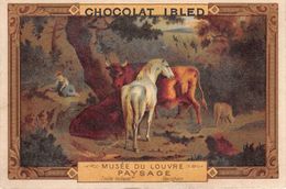 Chromo - Chocolat IBLED - Musée Du Louvre - Paysage - Ibled